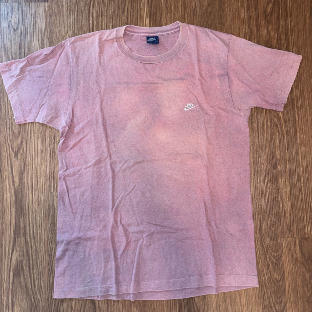 Nike 80s Blue Tage Very Rare Red/Purple T Shirt